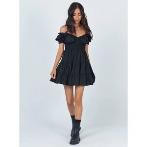 NWT Princess Polly Daniela Ruffle Mini Dress